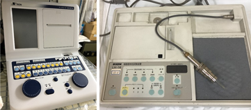 最新の聴力検査機器と補聴器特性試験装置